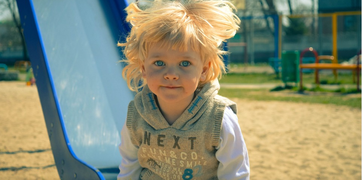 confident kid